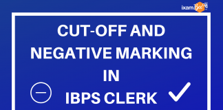 Cut-Off and Negative Marking in IBPS CLERK
