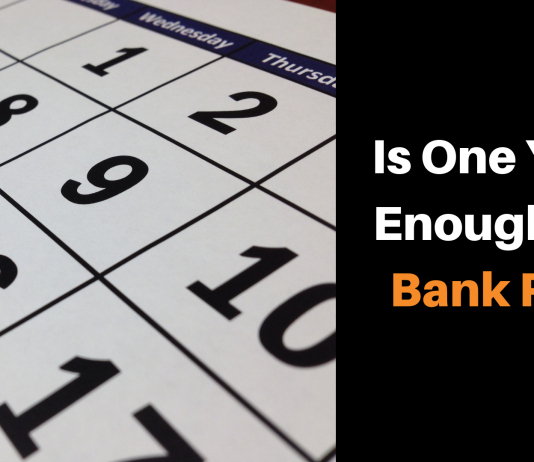 One Year for Bank PO Preparation