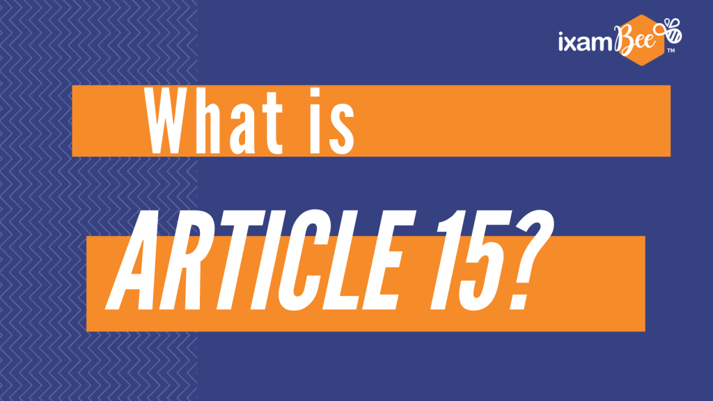 What is Article 15?