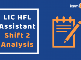 LIC HFL Assistant Exam Analysis