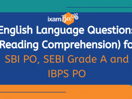 English Comprehension