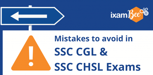 Mistakes to avoid in SSC Exams