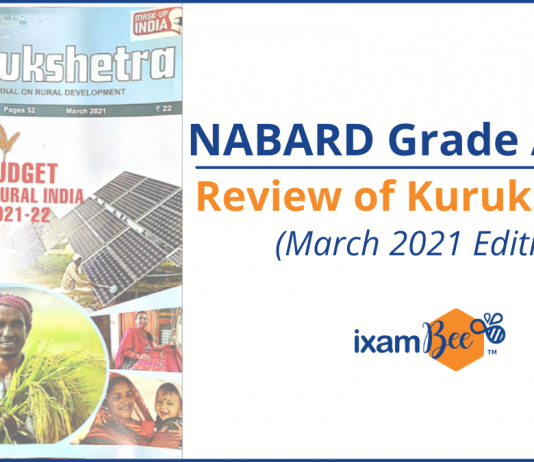 NABARD Grade A: Kurushetra Magazine.