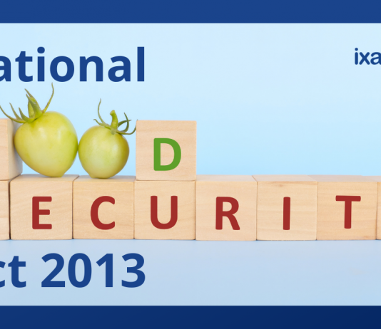 National Food Security Act 2013.-Objectives and Overview.
