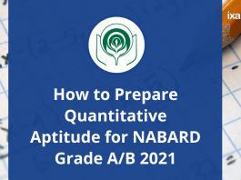 How to Prepare Quantitative Aptitude for NABARD Grade A/B 2021