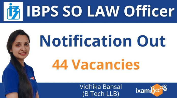 IBPS SO Law Officer 2021: Syllabus, Salary & Exam Pattern