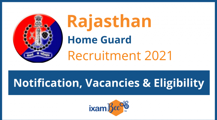 Rajasthan Home Guard Recruitment 2021: Notification, Vacancies & Eligibility