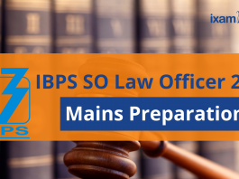 IBPS SO Law Officer 2021: Mains Preparation