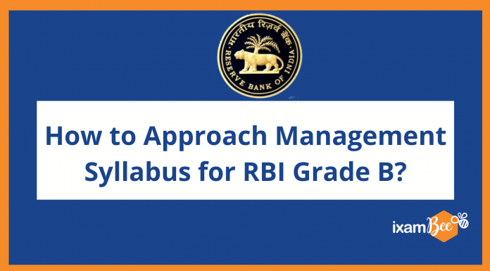 How to Prepare Management for RBI Grade B? How to Prepare Management for RBI Grade B?