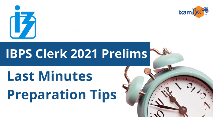 IBPS Clerk 2021 Prelims