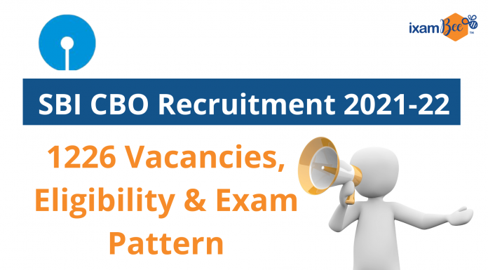 SBI CBO Recruitment 2021-22