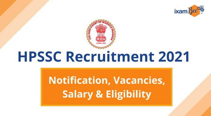 HPSSC Recruitment 2021