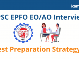 UPSC EPFO EO/AO Interview