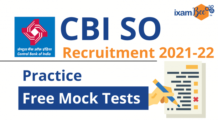 CBI SO Recruitment 2021-22: Practice Free Mock Tests CBI SO 2021-22: Free Mock Tests