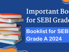 Best books for SEBI Grade A