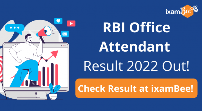 RBI Office Attendant Result 2022 Out! Direct Link for Jammu Office Result RBI Office Attendant Result 2022