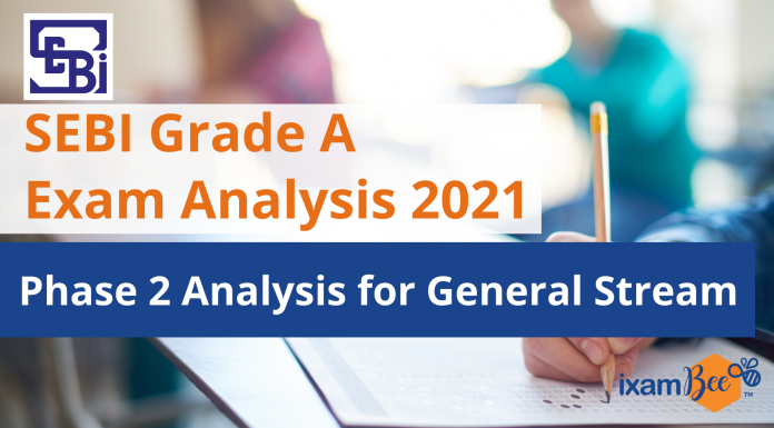 SEBI Grade A Phase 2 Exam Analysis 2021: General Stream SEBI Grade A Phase 2 Exam Analysis 2021: General Stream