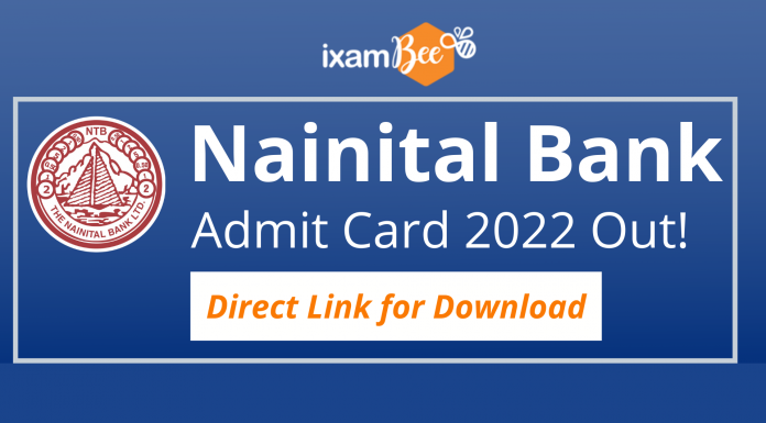 Nainital Bank Admit Card 2022 Out