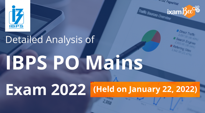IBPS PO 2021 Mains Exam Analysis (Held on January 22, 2022)