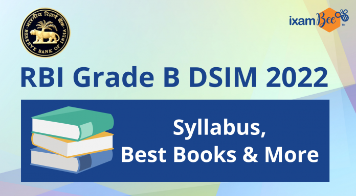 RBI Grade B DSIM 2022: Syllabus, Best Books & More