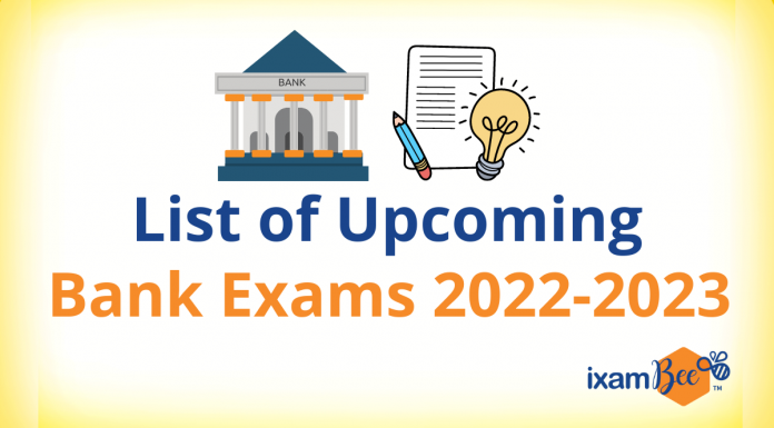 Upcoming Bank Exams 2022-2023