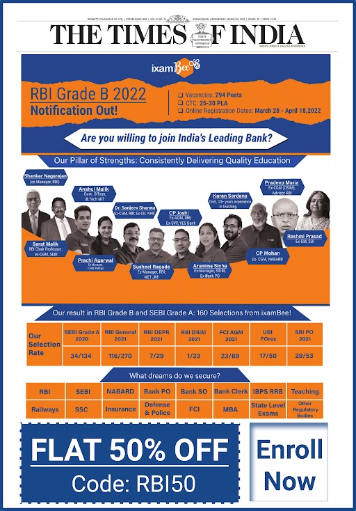 RBI Grade B 2022 Preparation: RBI Grade B Strategy & Study Plan 2022