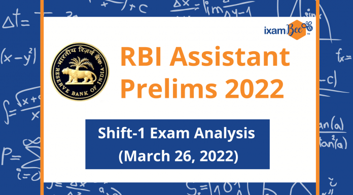 RBI Assistant Prelims Exam Analysis 2022