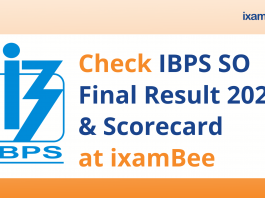 IBPS SO Final Result 2022