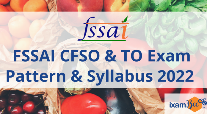 FSSAI Syllabus & Exam Pattern 2022