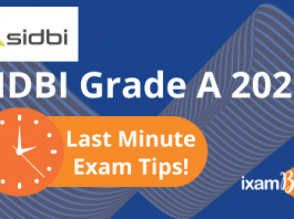 SIDBI Grade A 2022: Last Minute Exam Tips!