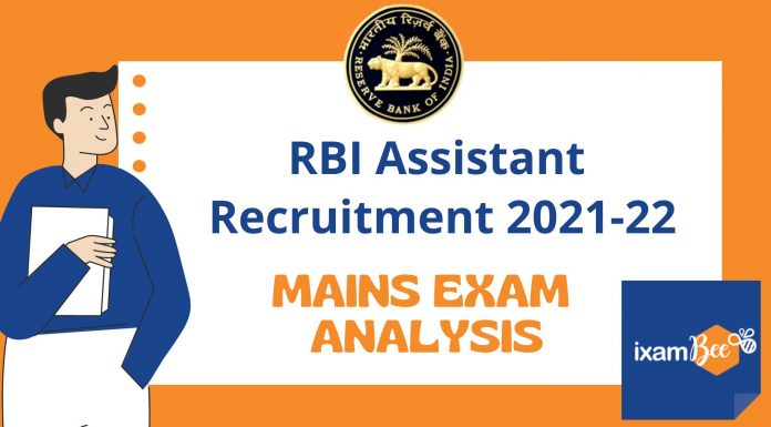 RBI Assistant Recruitment 2021-22: Mains Exam Analysis RBI Assistant Recruitment 2021-22: Mains Exam Analysis