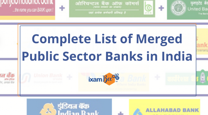 List of Merged Public Sector Banks in India List of Merged Public Sector Banks in India