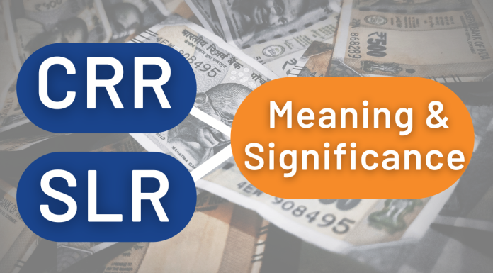 Learn about CRR & SLR, its differences & significance