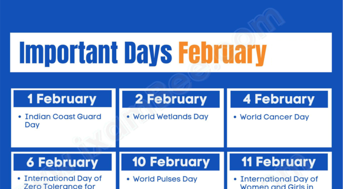 Important Days of February 2025: List of National and International Events Important Days of February 2024