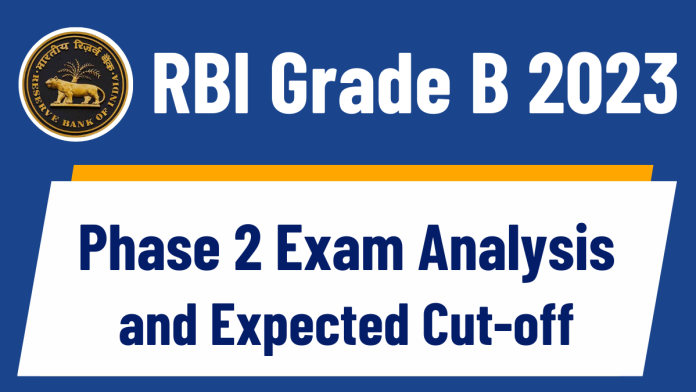 RBI Grade B Phase 2 Exam Analysis And Expected Cut -Off