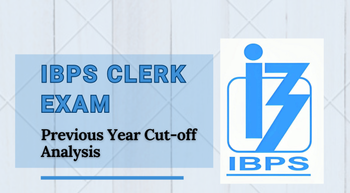IBPS Clerk previous year cut off analysis, cut off analysis