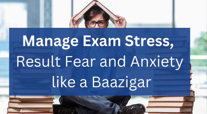 Exam stress management, anxiety management, result fear management, how to cope with result fear,