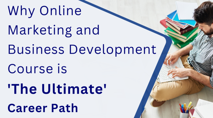 Online marketing and business development course