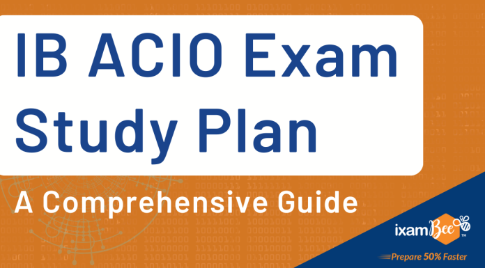IB ACIO Study Plan. Ib ACIO Week Wise Study Plan