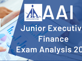 AAI JE Finance Exam Analysis 2023