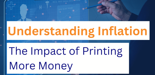 How printing more money can cause inflation.