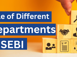 Different department in SEBI