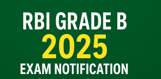 RBI Grade B Exam 2025