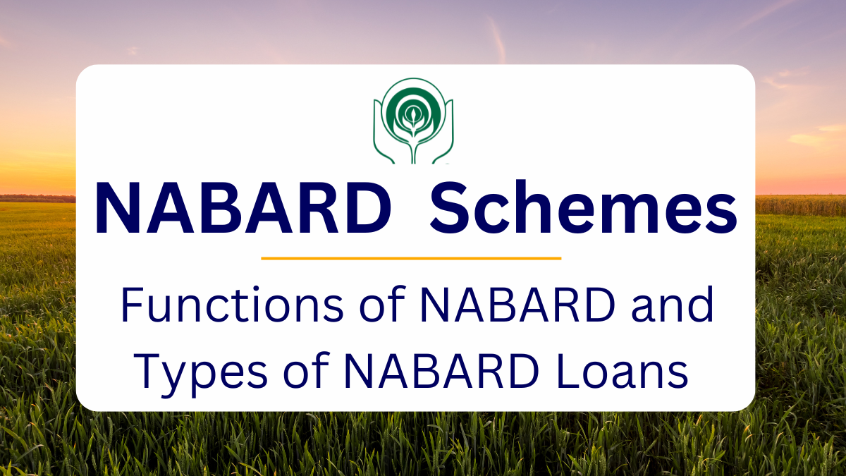 Functions of NABARD and Types of NABARD Loans