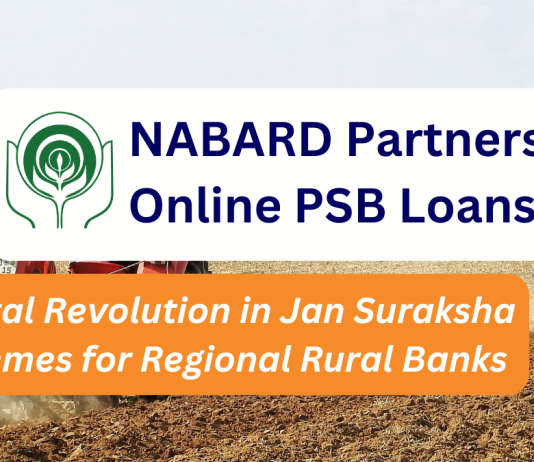 NABARD Partners with Online PSB Loans Ltd.: A Digital Revolution in Jan Suraksha Schemes for Regional Rural Banks