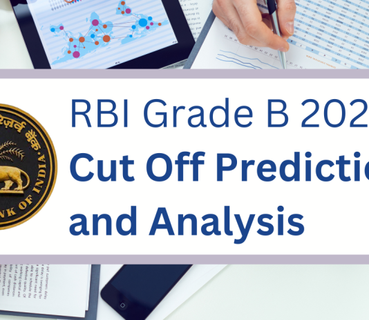 RBI Grade B cutoff prediction