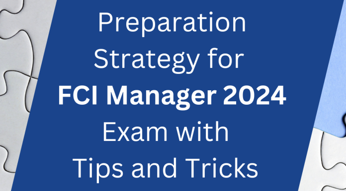 Preparation Strategy for FCI Manager 2024 Exam with Tips and Tricks  Preparation Strategy for FCI Manager 2024 Exam with Tips and Tricks