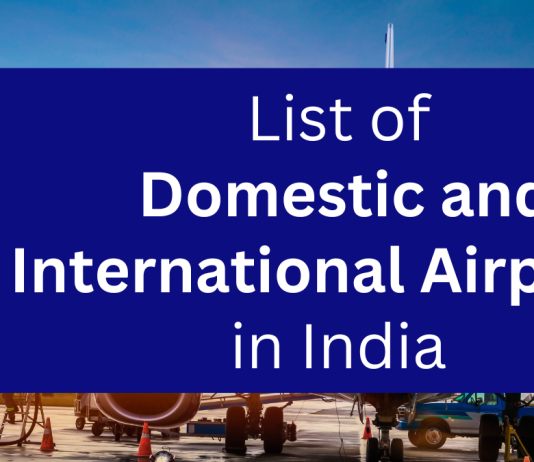 Domestic and International Airports
