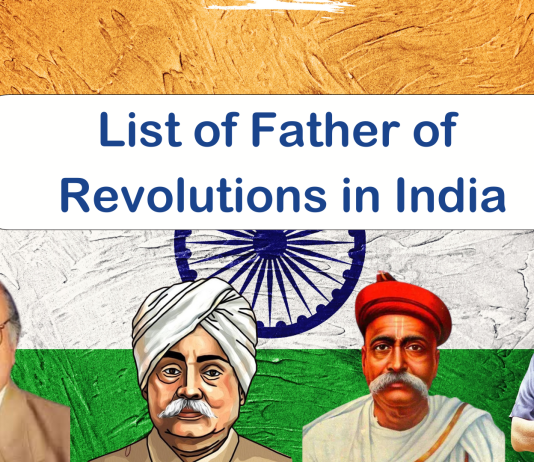 Father of Revolutions in India