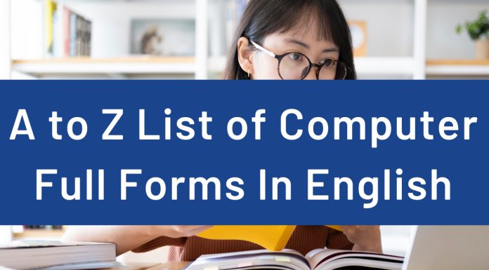 Computer Full Forms